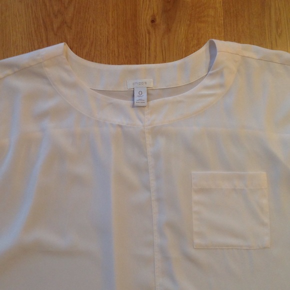 Ivory blouse - Picture 3 of 4