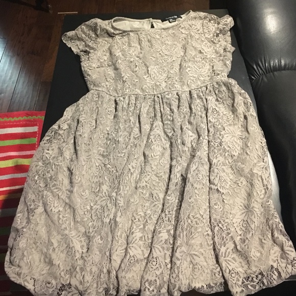 Dusty gray dress