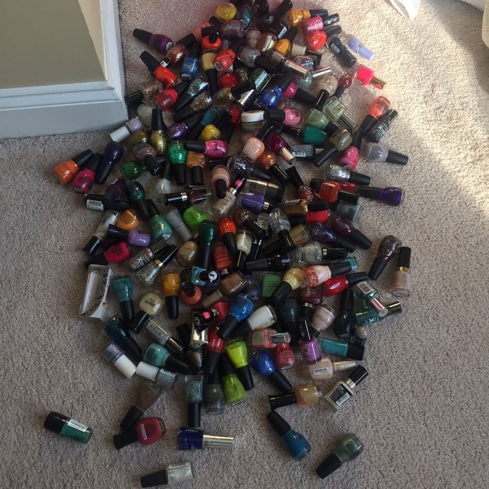 NWT 100 Nail Polishes!