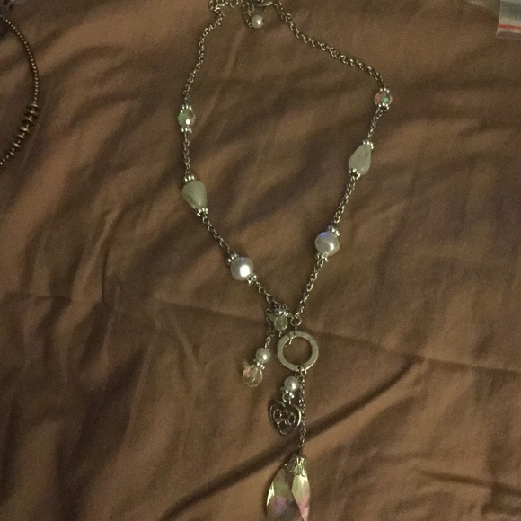 Original silpada crystal silver necklace