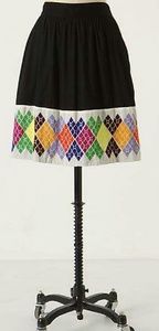 Anthropologie Floreat Faceted Skirt 6