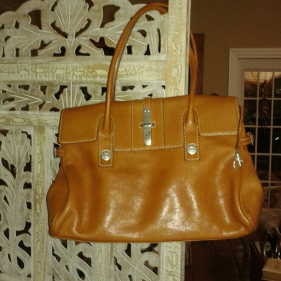 MICHAEL Michael Kors Leather Satchel - Picture 1 of 4