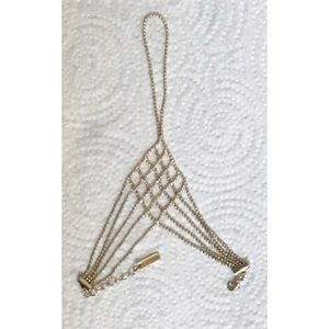 Jewelmint Gold Bead Slave Bracelet w/Lobster Clasp