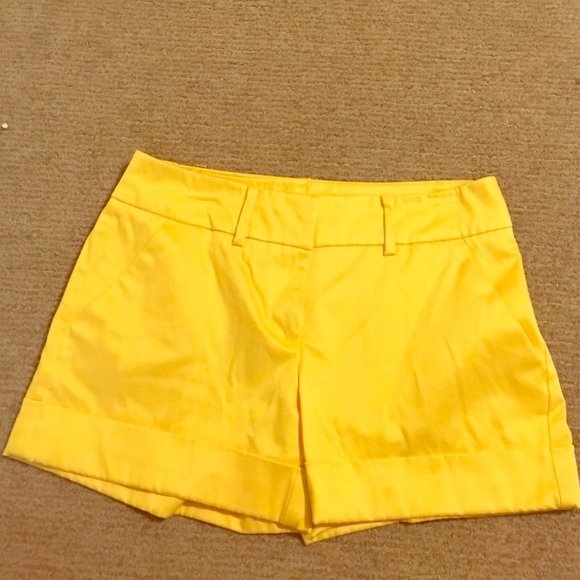 Yellow New York and Company shorts