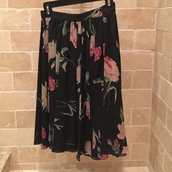 Ralph Lauren Blue Label silk skirt