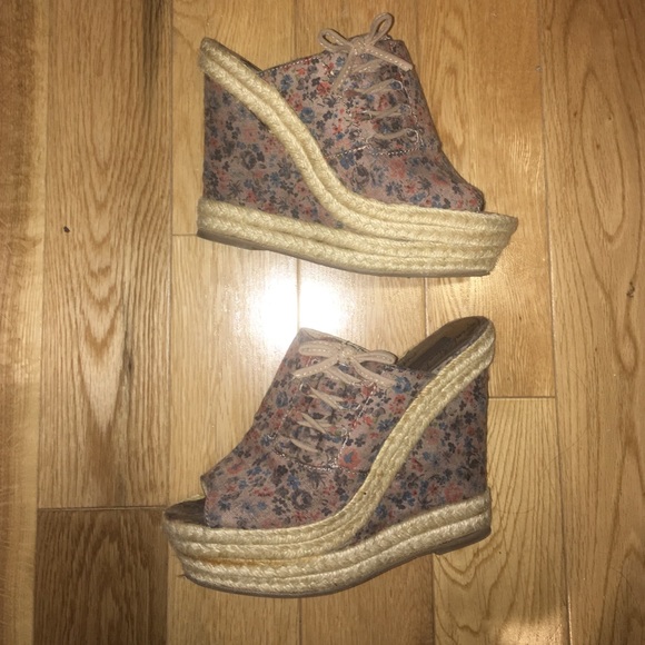 Material Girl wedges.