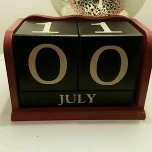 Calendar blocks
