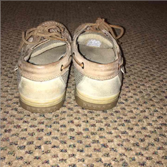 Tan Sperrys - Picture 2 of 3