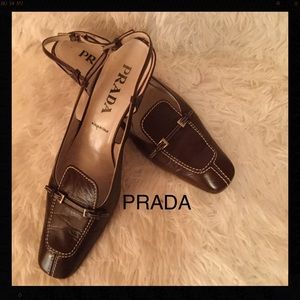 PRADA sling backs ‼️NOW $25