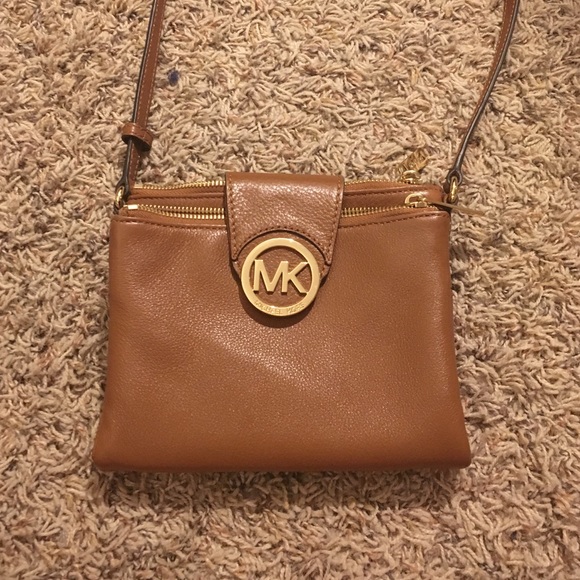 Michael Kors Tan Crossbody Bag
