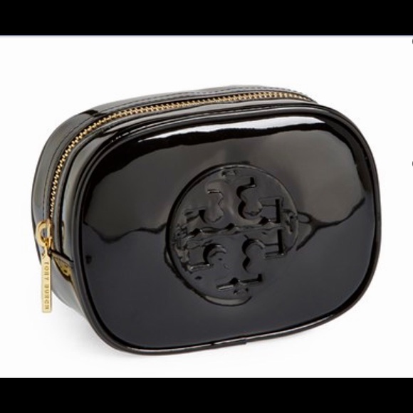 Tory Burch Small Patent Cosmetic Case