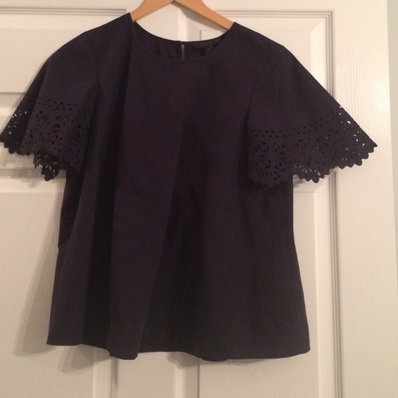New without tags Jcrew Navy Top size 0