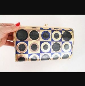 NEW NWT HOBO Lauren Wallet  Geometric design.