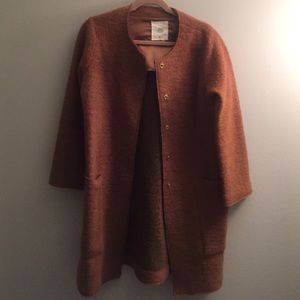 Zara Snap Front Sweater Jacket