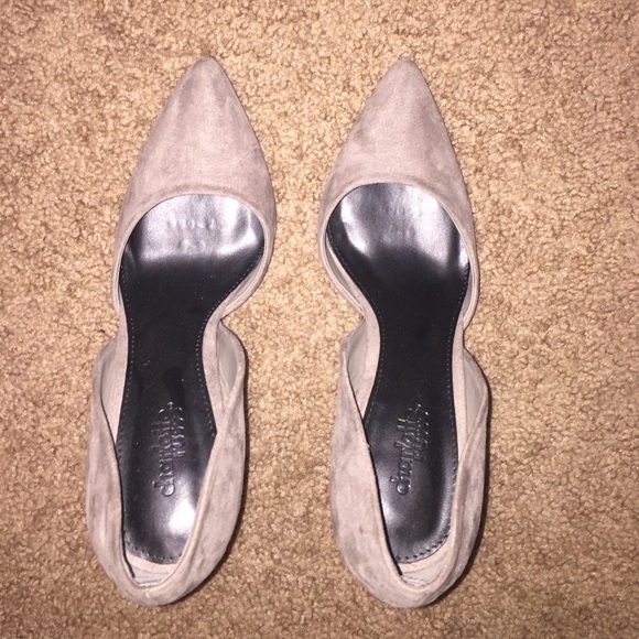 Suede pumps