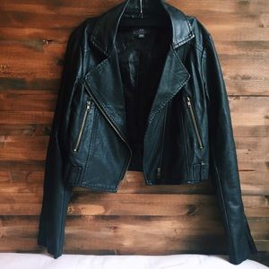 F21 Vegan Leather Jacket