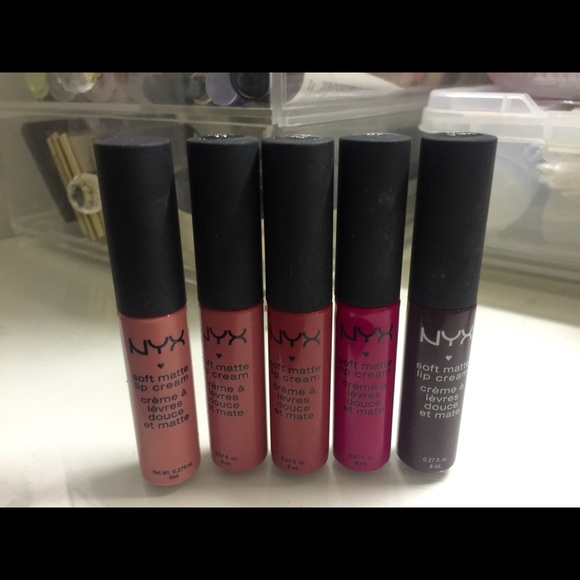 ❌ SOLD ❌ $15 on ♏️ 5 pcs. NYX Soft Matte Lip Creme