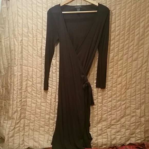 Banana Republic wrap around-side or back tie dress