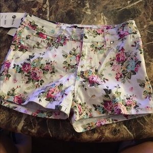 Cute white floral shirts! NWT!