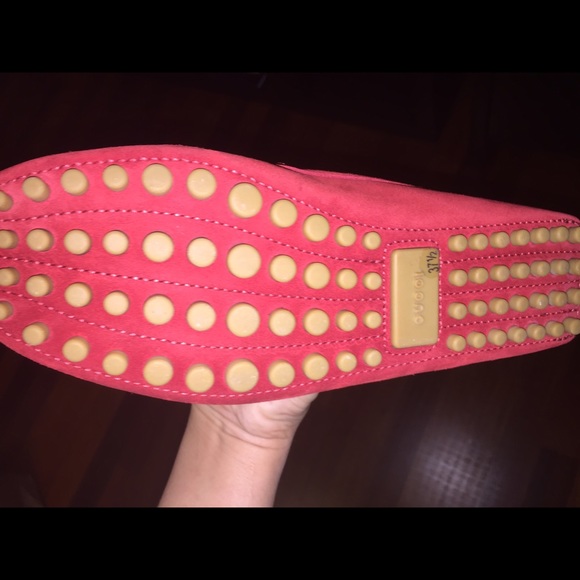 Brand new w box Gucci driving shoes in red suede - Picture 4 of 4