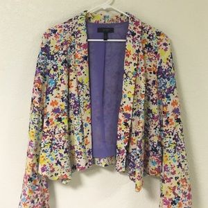 Paint Splatter Crop Jessica Simpson Blazer