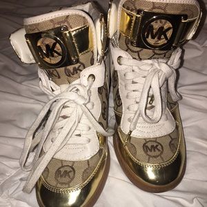 Michael Kors sneaker wedge.