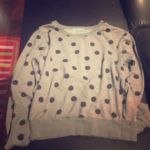 Longsleeve polkadot sweater
