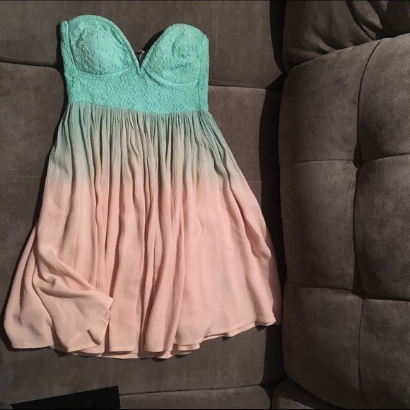 Ombré Angel Biba Dress - Picture 3 of 4