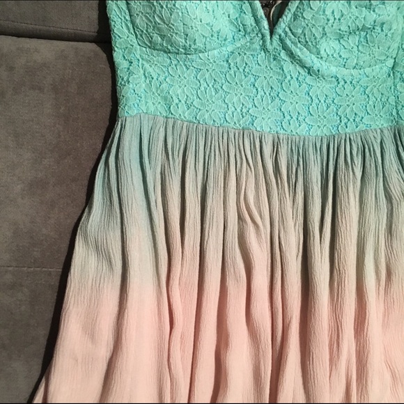 Ombré Angel Biba Dress - Picture 4 of 4