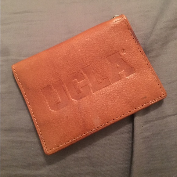 UCLA leather wallet