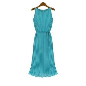 NEW Party dress Nice Elegant Sleeveless Chiffon Maxi Dress