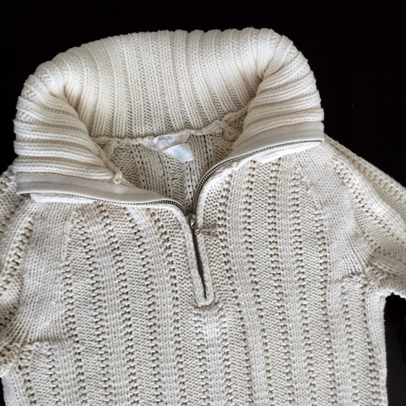 Aeropostale White Knit Sweater