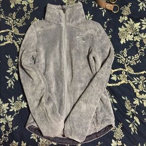 North face fuzzy jacket