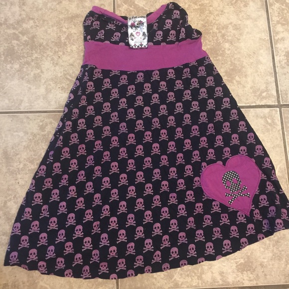 Skull dress ☠💜