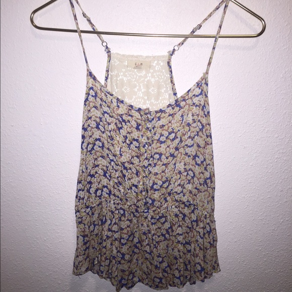 Floral Tank