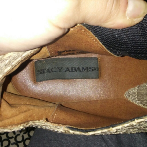 stacy adams genuine snake