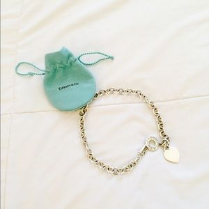 Tiffany & Co. Toggle Heart Charm Necklace