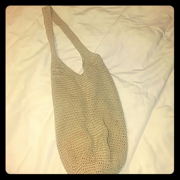 Crocheted Satchel Bag