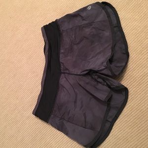Lulu lemon running shorts