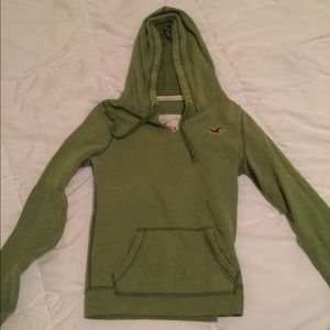 Hollister green sweater