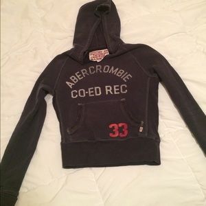 Blue Abercrombie sweatshirt