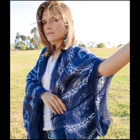 Bohemian Kimono, Kimono Cardigan - Picture 3 of 4