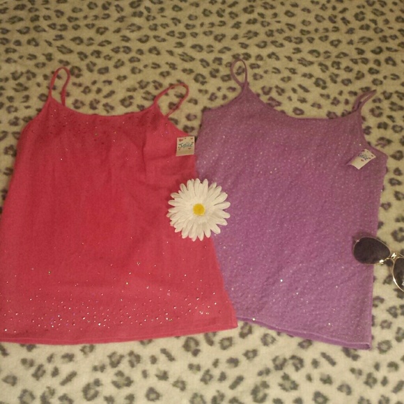 NWT Beautiful bundle of camis with rhinestones! ♢ - Picture 1 of 4