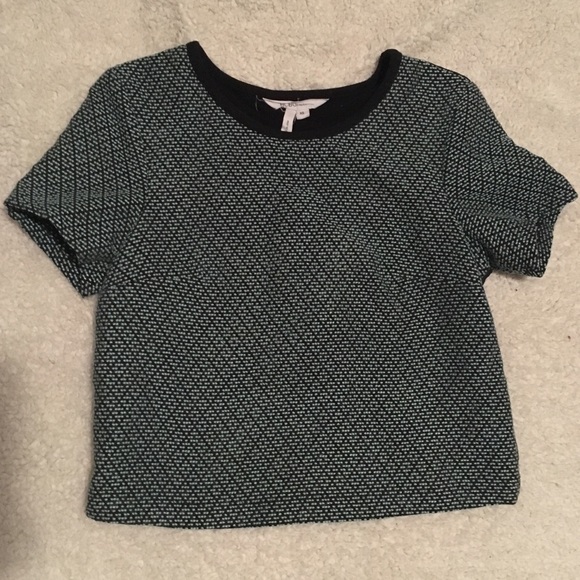BCBG Patterned Crop