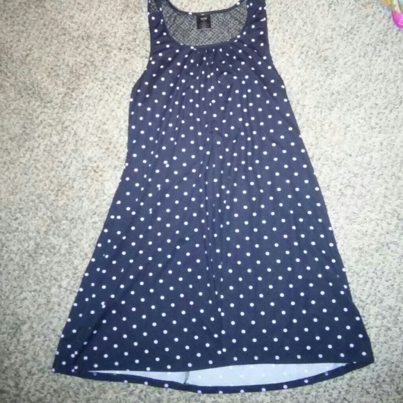 Black and pink polka dot dress