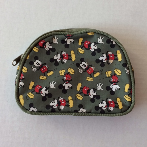 Disney Handbags - Mickey Mouse small cosmetic travel bag pouch