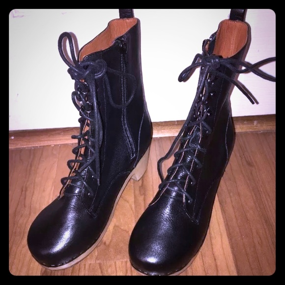 Gentle souls calfskin leather boots 6.5