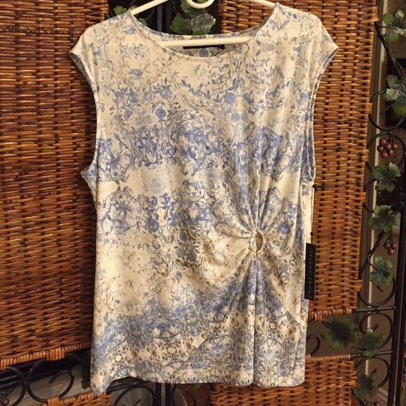 Ivanka Trump "Blue Ivy" Sleeveless Top