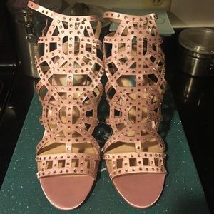 Pink Betsey Johnson heels