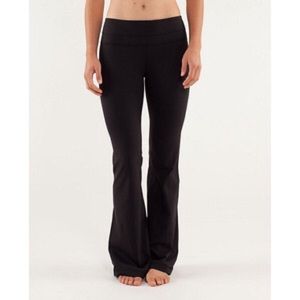Lululemon black groove pants